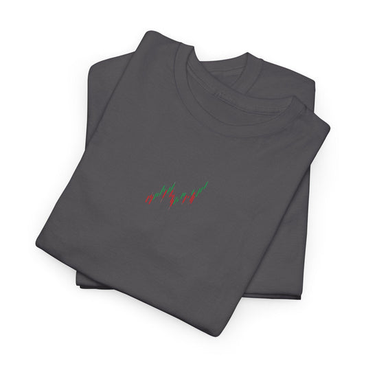 charcoal trading t-shirt