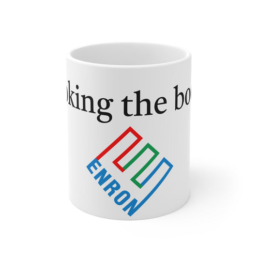 cooking the books mug