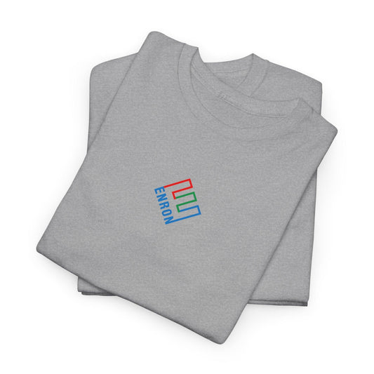 gray enron t-shirt