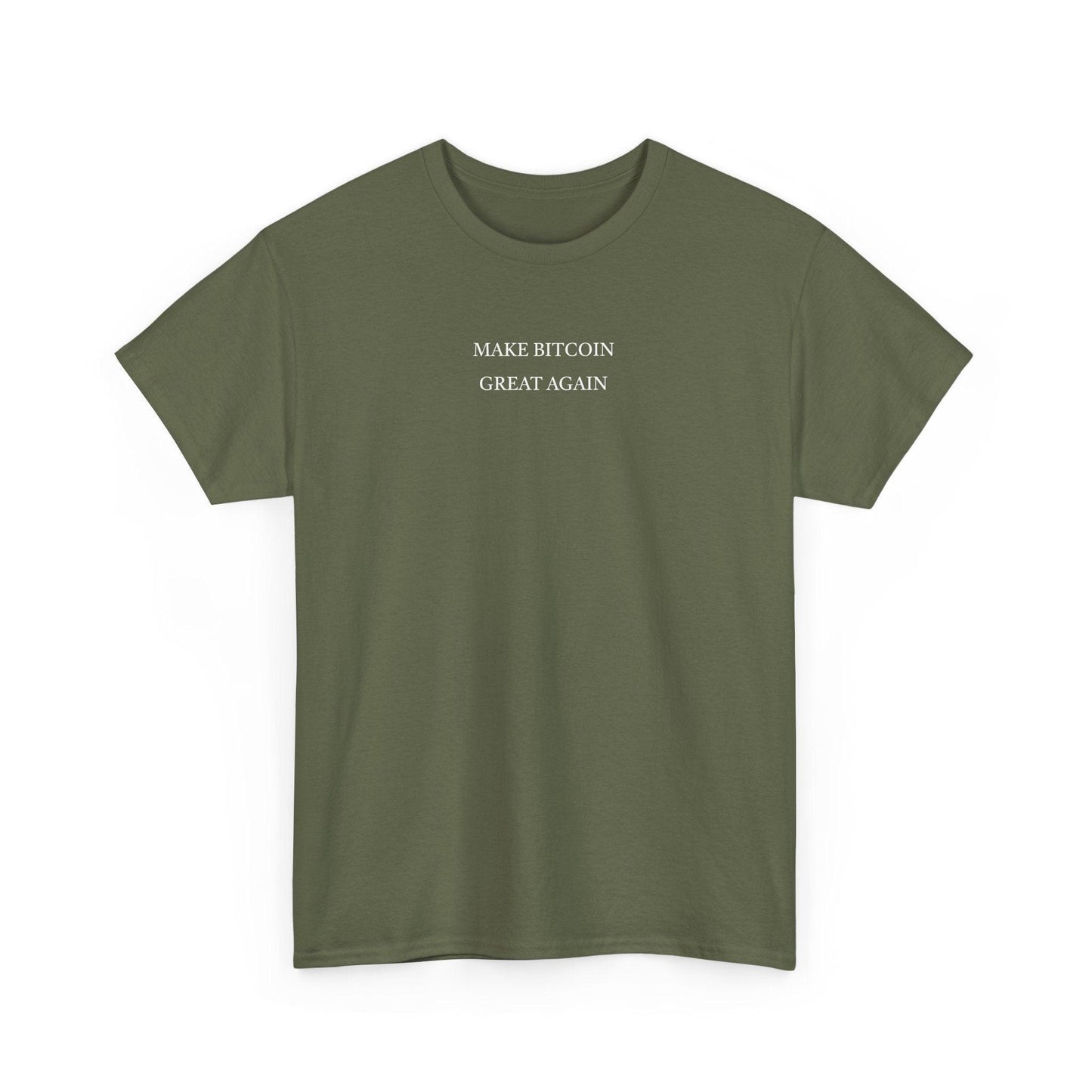 green Make Bitcoin Great Again Shirt