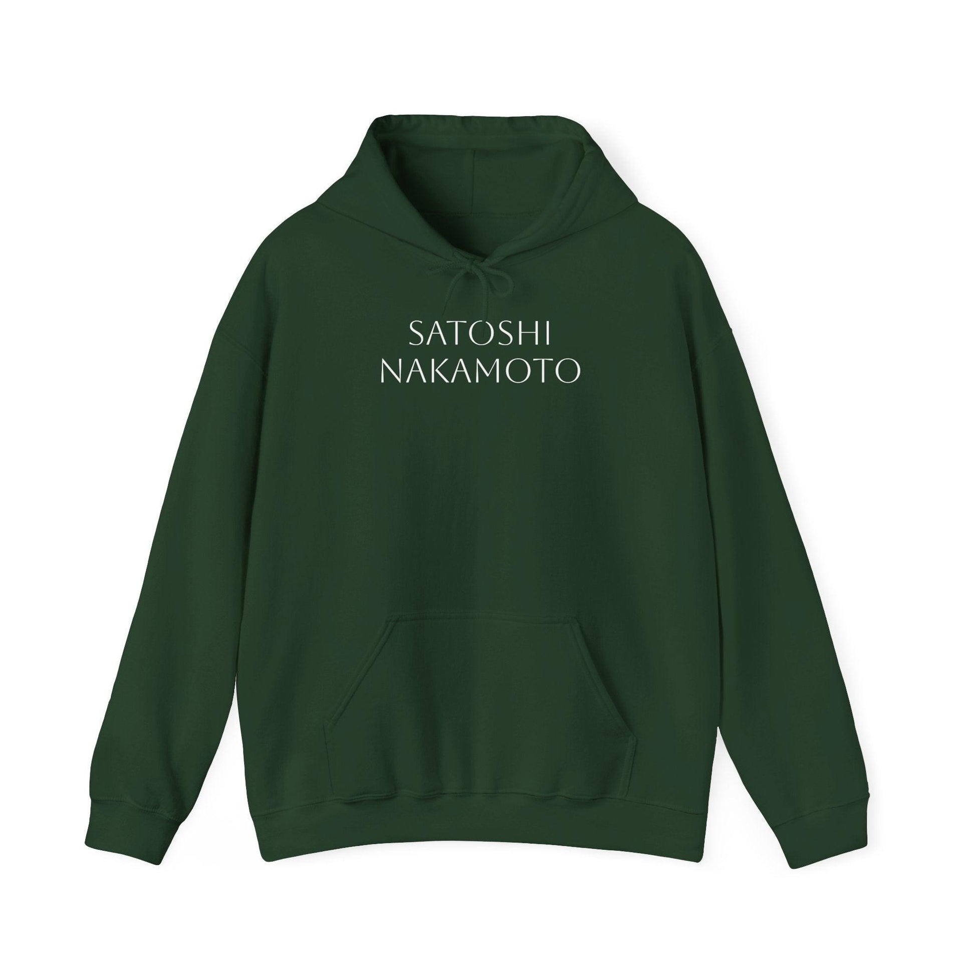 green Satoshi Nakamoto Hoodie