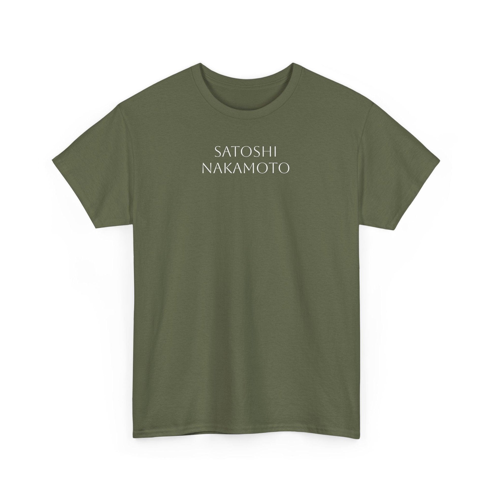 green Satoshi Nakamoto Shirt