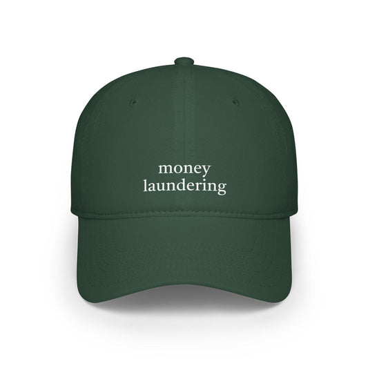 green money laundering hat