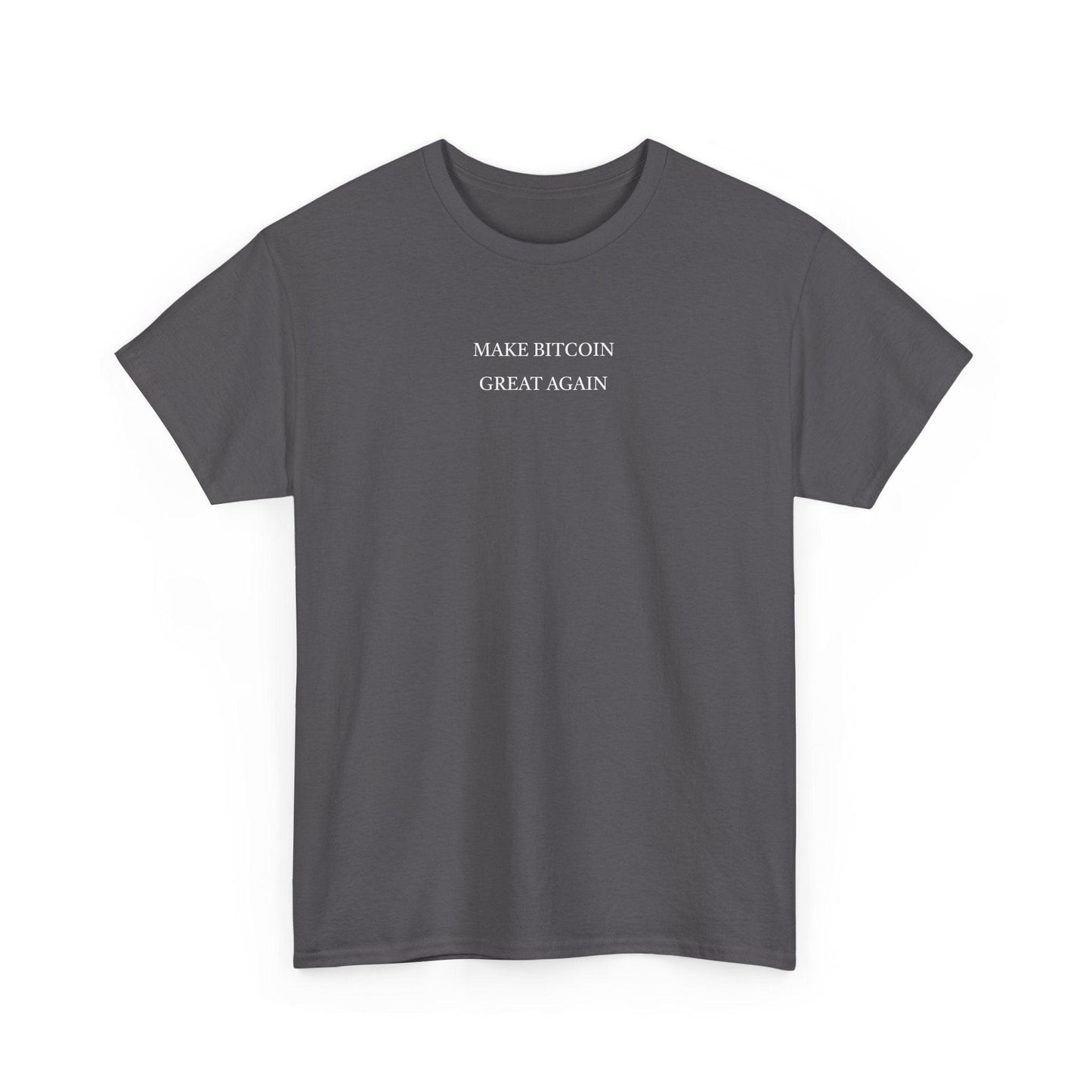 grey Make Bitcoin Great Again Shirt