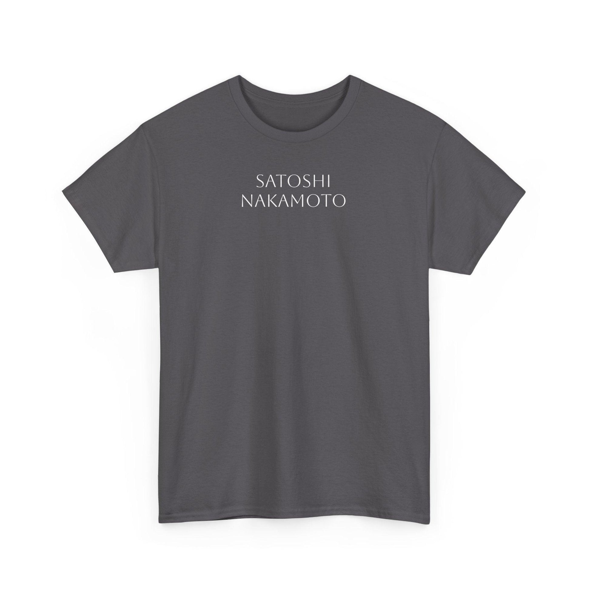 grey Satoshi Nakamoto Shirt