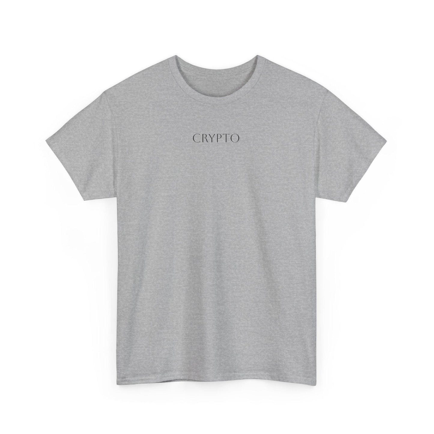 grey crypto t-shirt