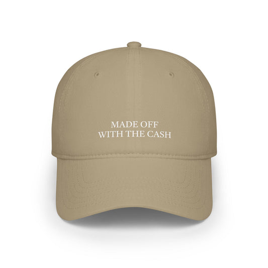 khaki Made Off with the Cash hat