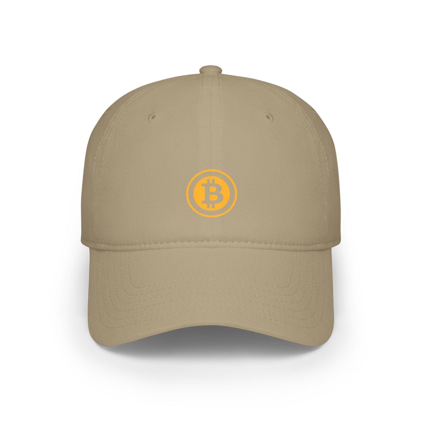 khaki bitcoin hat