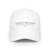 white Lehman Brothers risk management hat