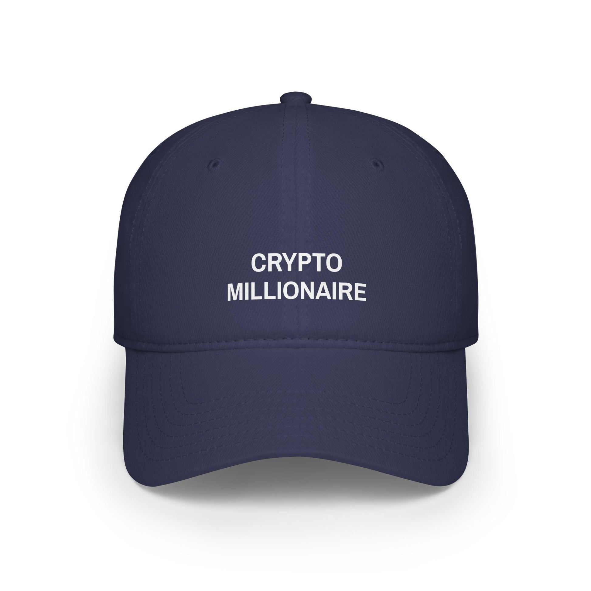 navy Crypto Millionaire Hat