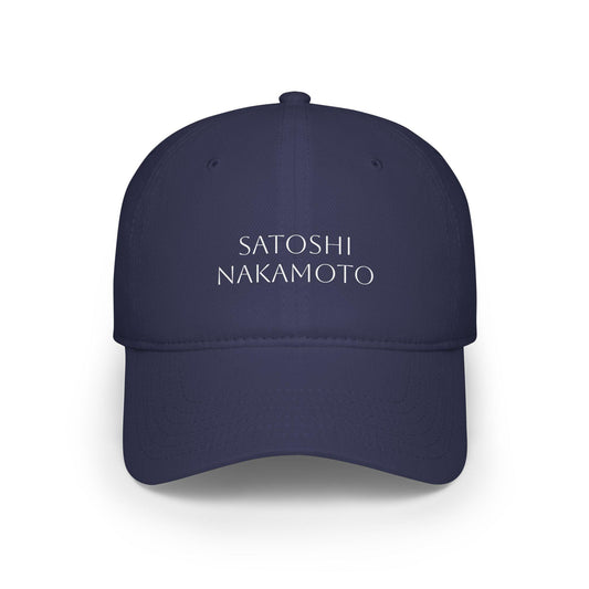 navy Satoshi Nakamoto Hat