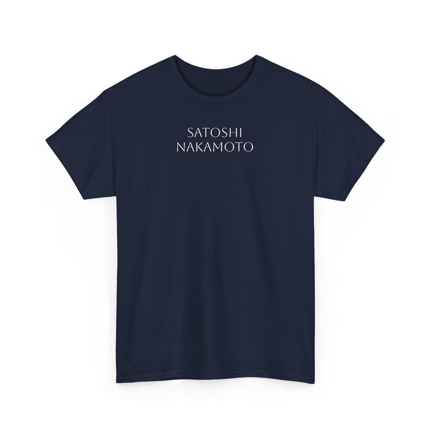 navy Satoshi Nakamoto Shirt