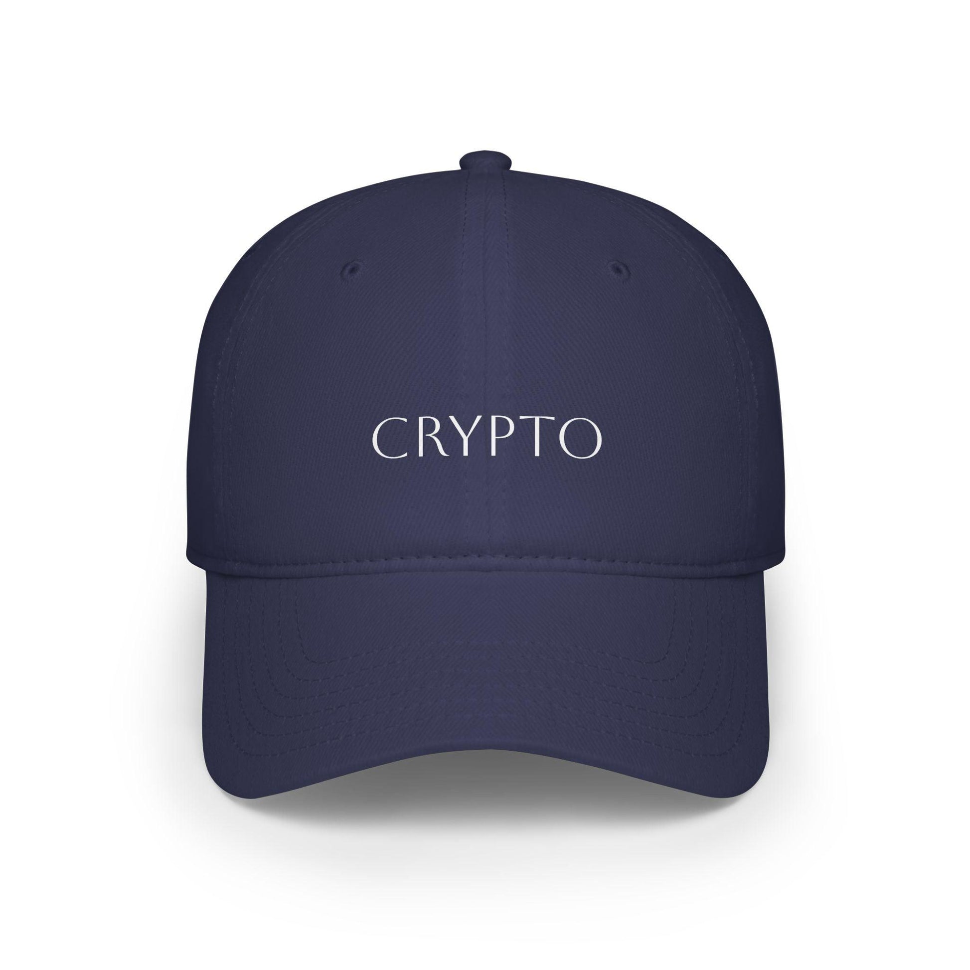 navy crypto hat