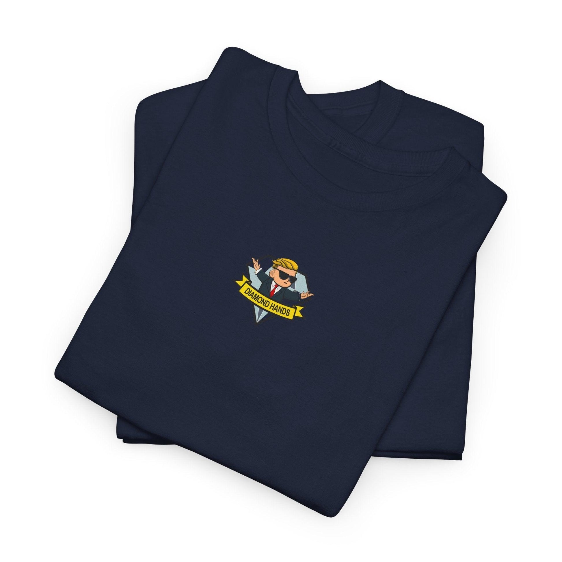 navy diamond hands shirt