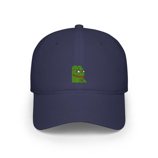 navy pepe hat