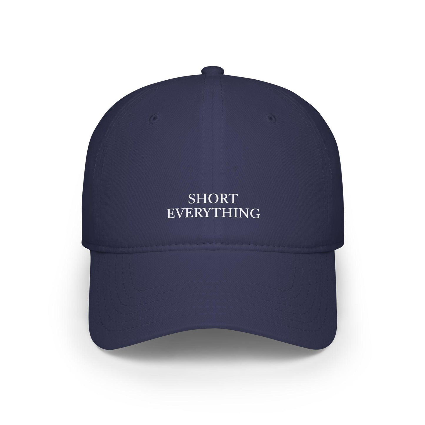 navy short everything hat