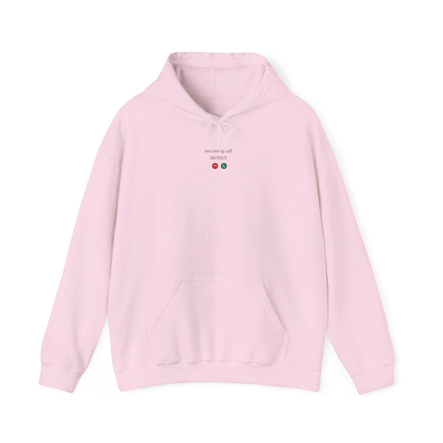 pink Incoming Call Money hoodie