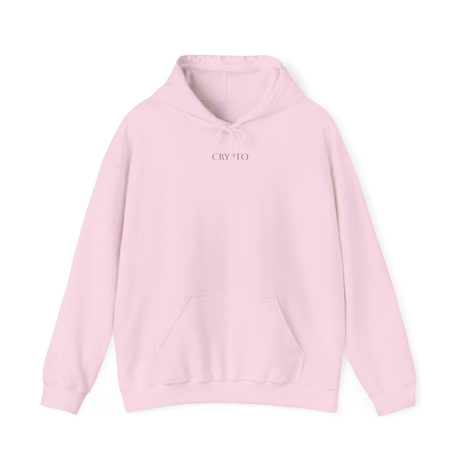 pink crypto hoodie