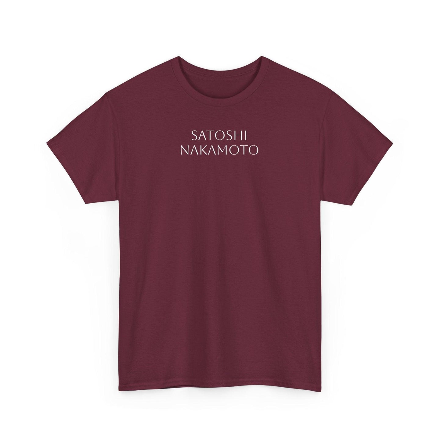 red Satoshi Nakamoto Shirt