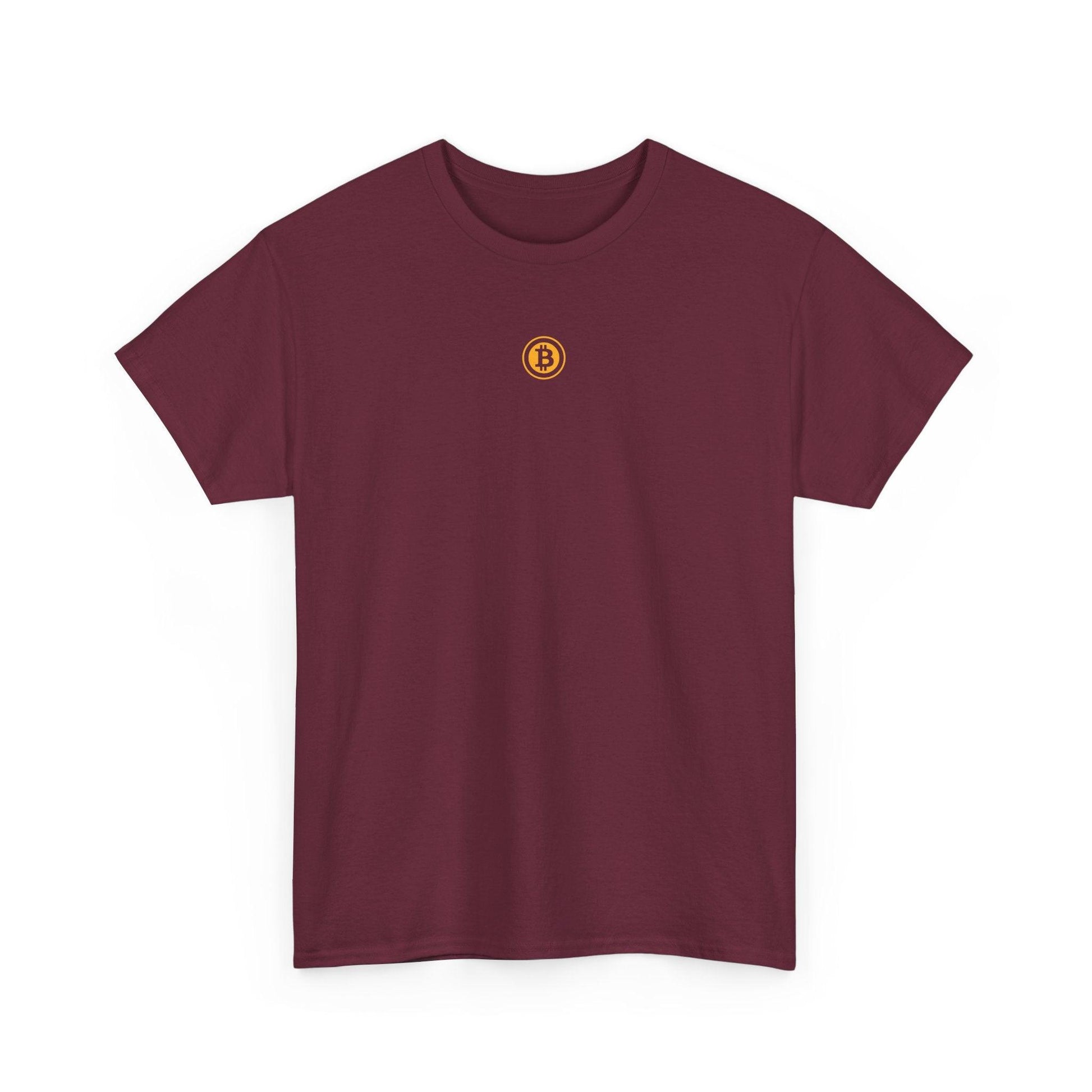 red bitcoin t-shirt