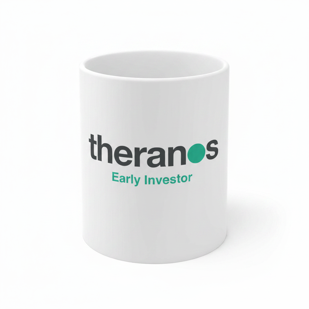 theranos mug