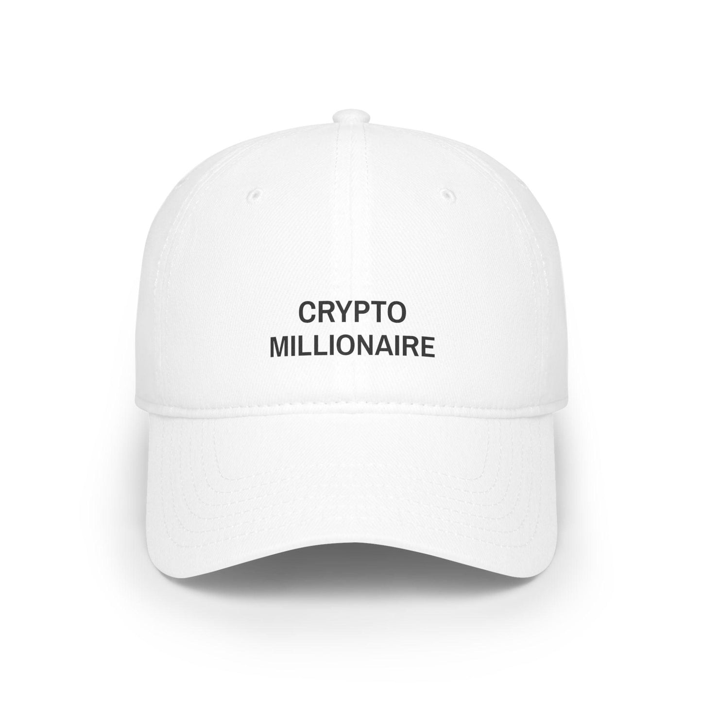 white Crypto Millionaire Hat