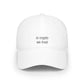 white In Crypto We Trust Hat