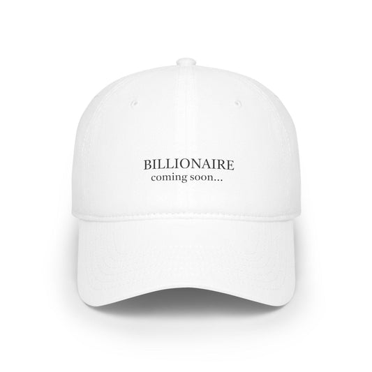 white billionaire coming soon hat