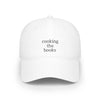 white cooking the books hat