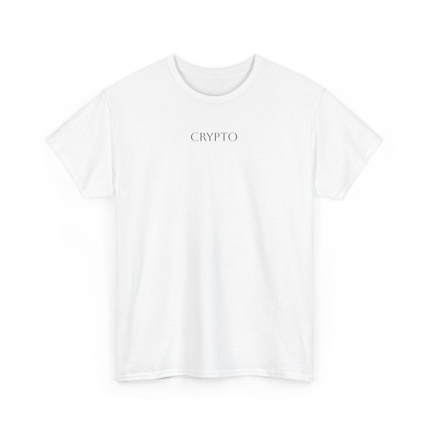 white crypto t-shirt