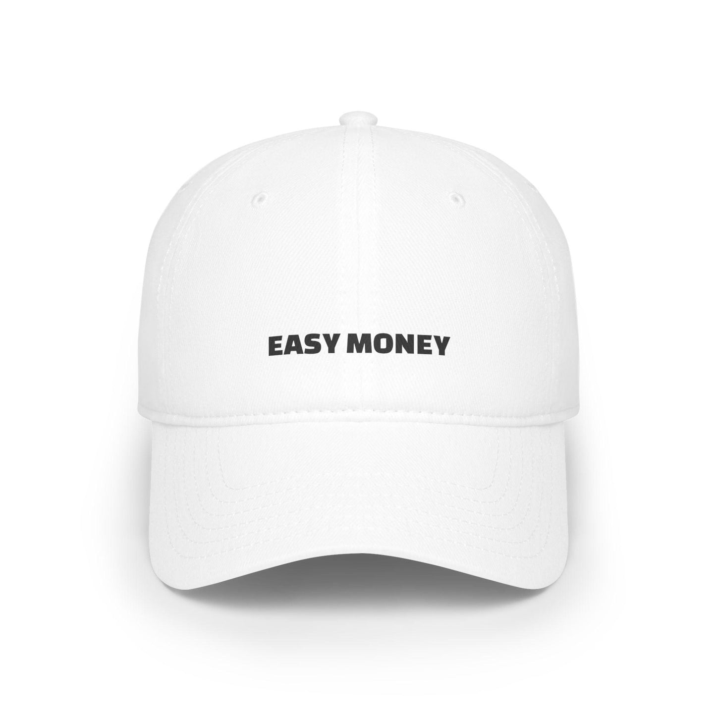 white easy money hat