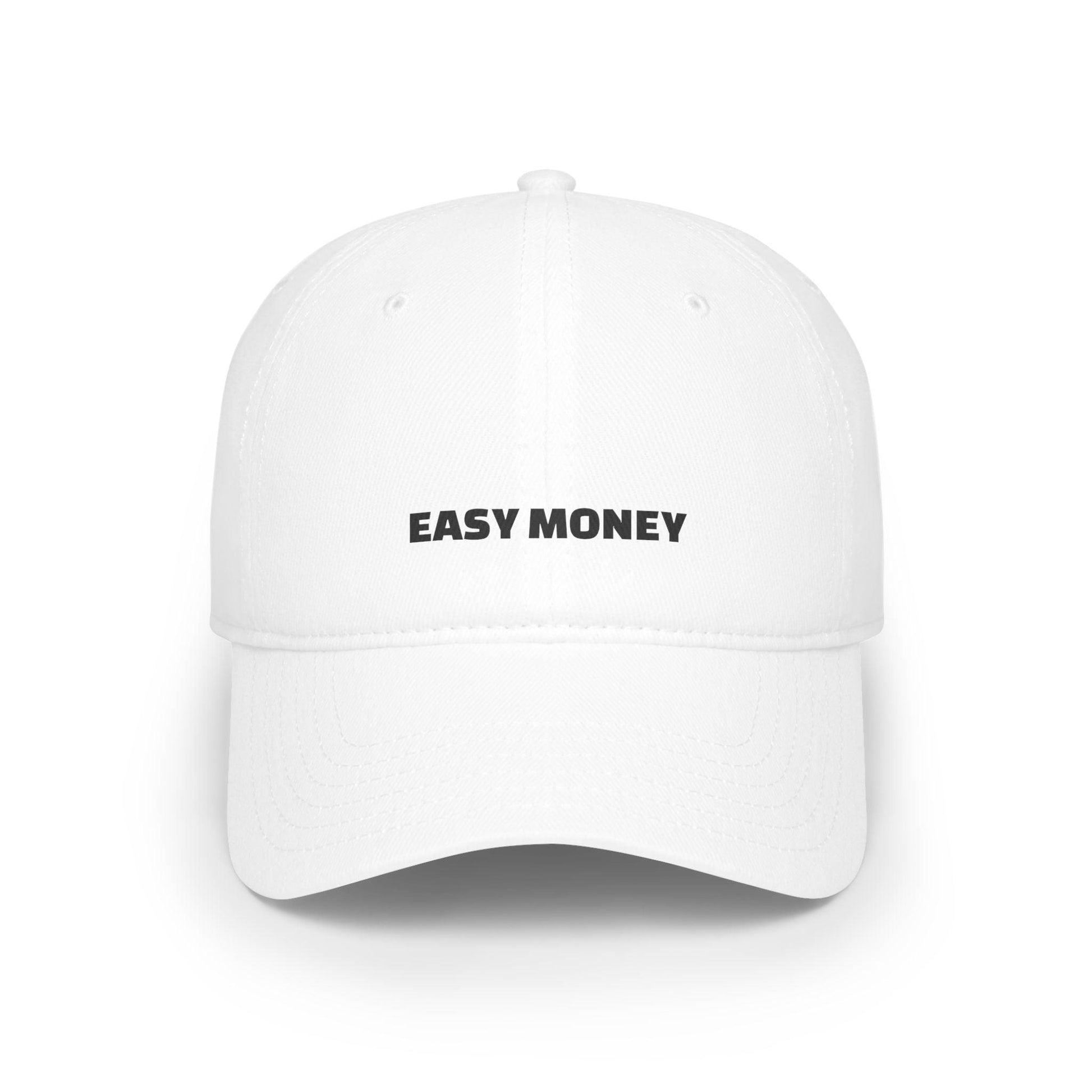 white easy money hat