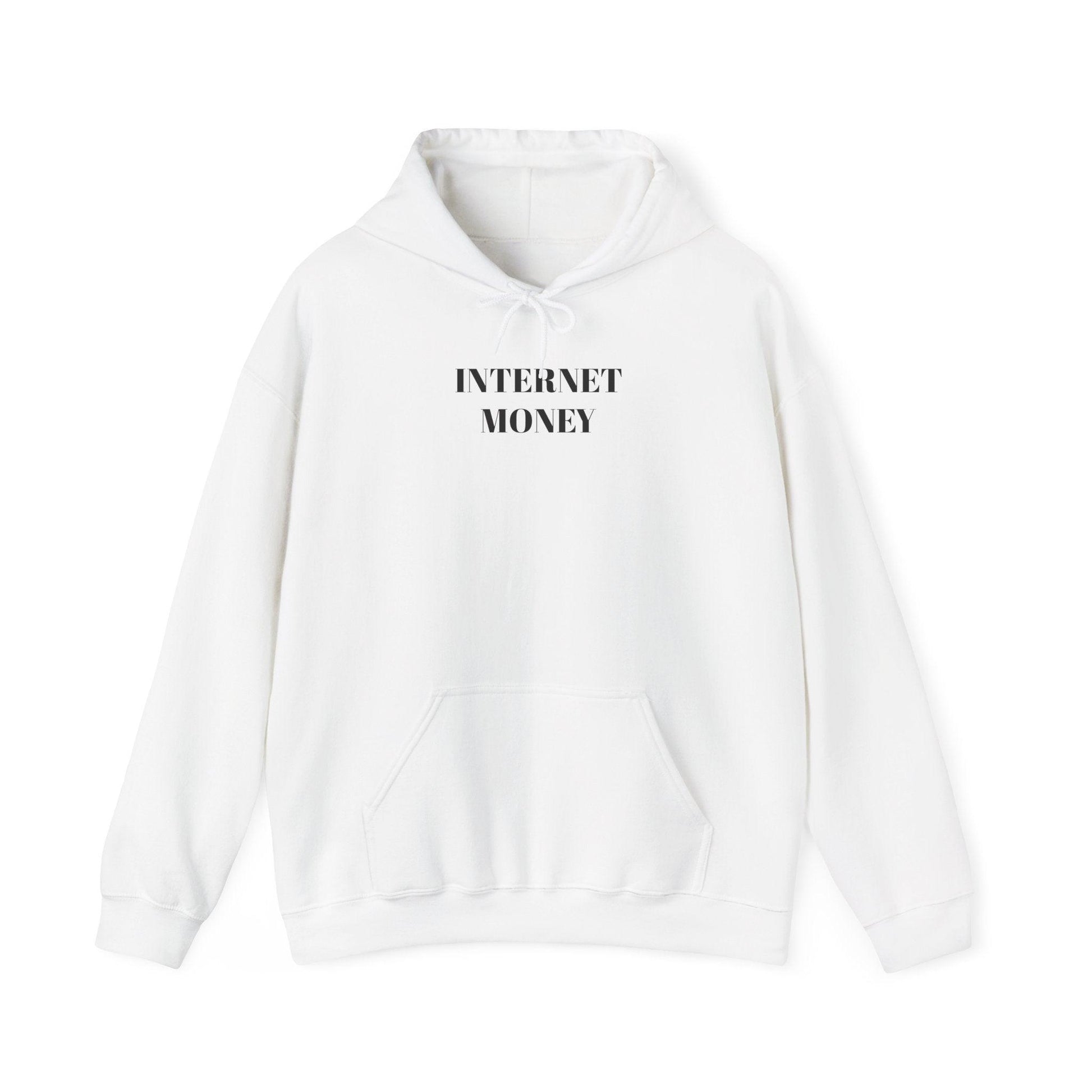 white internet money hoodie