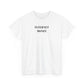 white internet money shirt