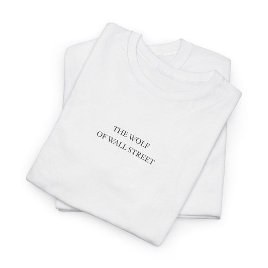 white wolf of wall street shirt 